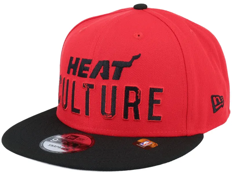 New Era Miami Heat NBA24 City Edition 9FIFTY Red/Black Snapback online