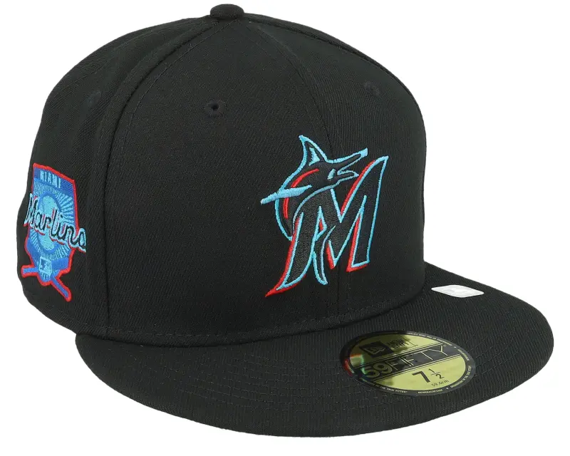 New Era Miami Marlins 59FIFTY Fathers Day 23 Black Fitted online