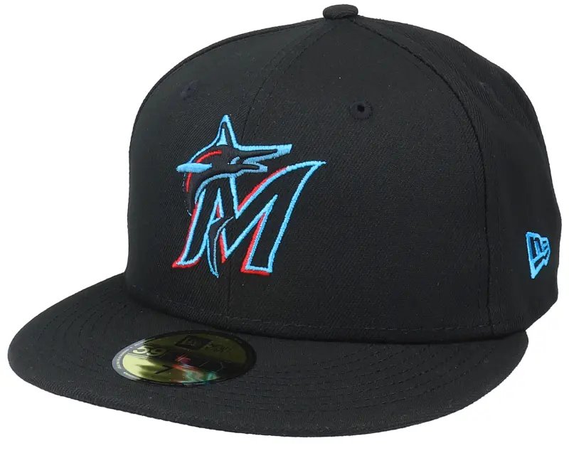 New Era Miami Marlins Authentic On-Field 59Fifty Black Fitted online