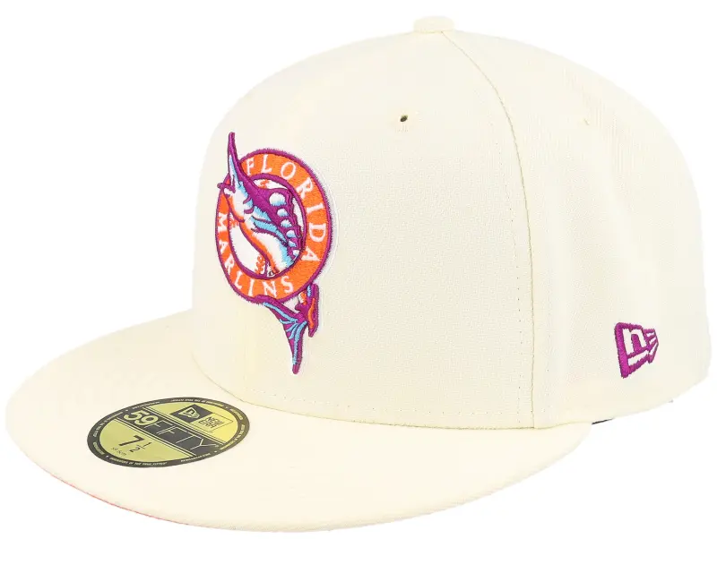 New Era Miami Marlins Interstellar 59FIFTY Cream Fitted online