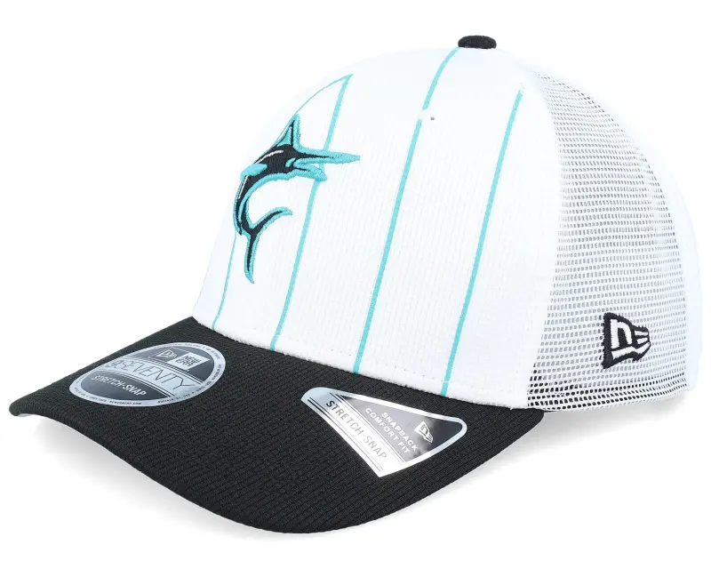 New Era Miami Marlins MLB Batting Practice 9SEVENTY White/Black Trucker online