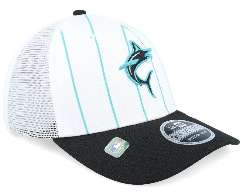 New Era Miami Marlins MLB Batting Practice 9SEVENTY White/Black Trucker online