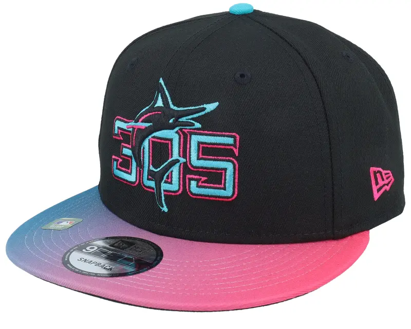New Era Miami Marlins MLB City Connect 9FIFTY Black Snapback online