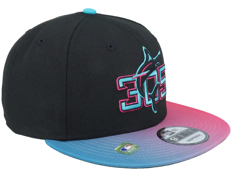 New Era Miami Marlins MLB City Connect 9FIFTY Black Snapback online
