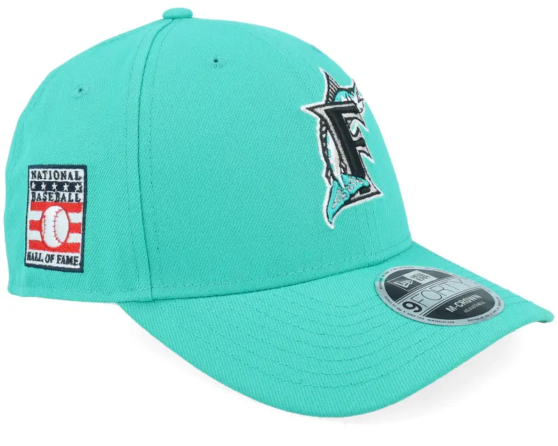 New Era Miami Marlins MLB Hall Of Fame 9FORTY M-Crown Teal/Black Adjustable online
