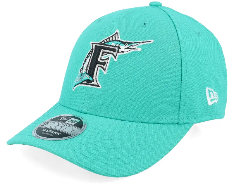 New Era Miami Marlins MLB Hall Of Fame 9FORTY M-Crown Teal/Black Adjustable online