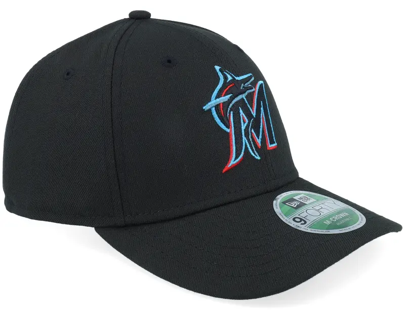 New Era Miami Marlins MLB PR 9FORTY M-Crown Black Adjustable online