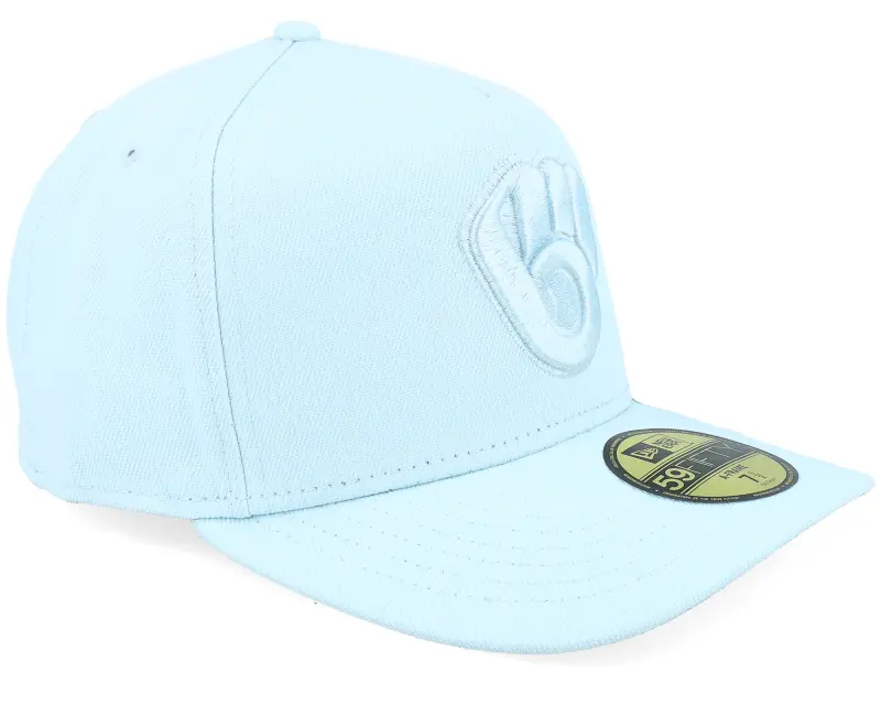 New Era Milwaukee Brewers 59FIFTY Color Pack Blue A-frame Fitted online
