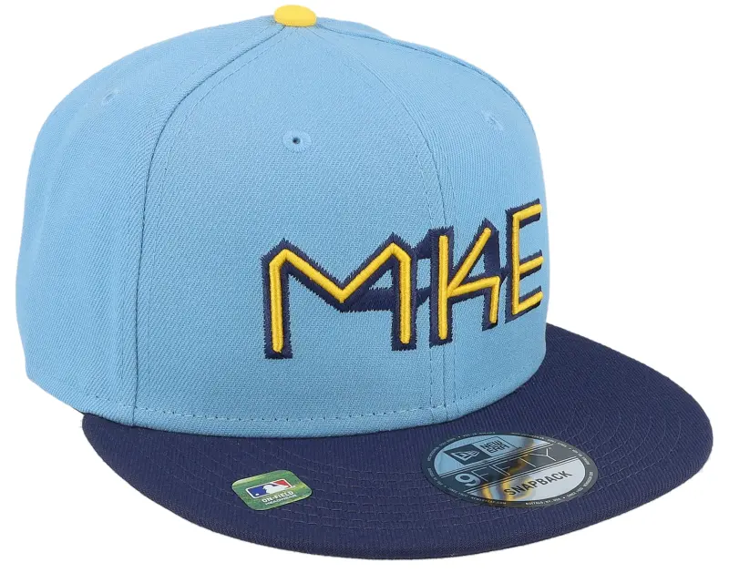 New Era Milwaukee Brewers MLB21 City Connect Off 9FIFTY Blue/Navy Snapback online