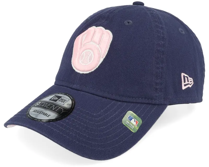 New Era Milwaukee Brewers MLB24 Mothers Day 9TWENTY Navy Dad Cap online
