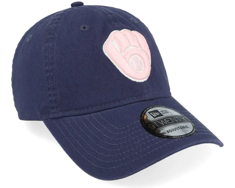 New Era Milwaukee Brewers MLB24 Mothers Day 9TWENTY Navy Dad Cap online