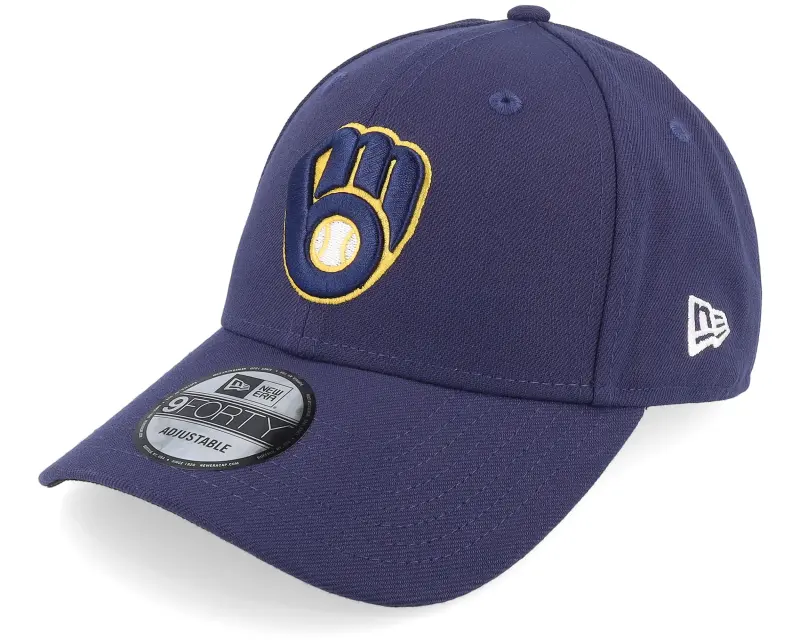 New Era Milwaukee Brewers The League Navy Adjustable online