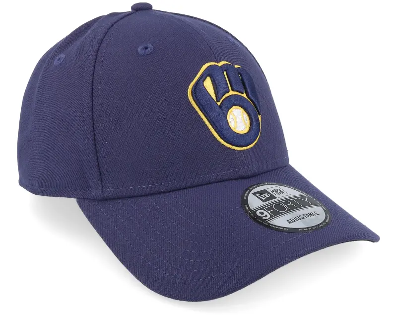 New Era Milwaukee Brewers The League Navy Adjustable online