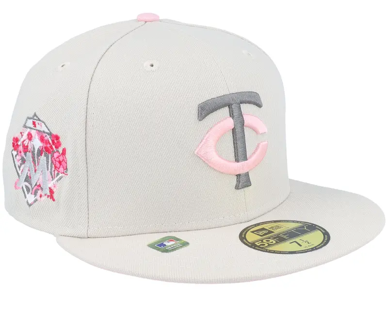 New Era Minnesota Twins 59FIFTY Mothers Day 23 Beige/Pink Fitted online