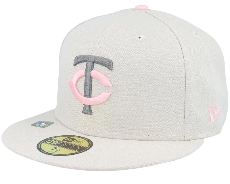 New Era Minnesota Twins 59FIFTY Mothers Day 23 Beige/Pink Fitted online
