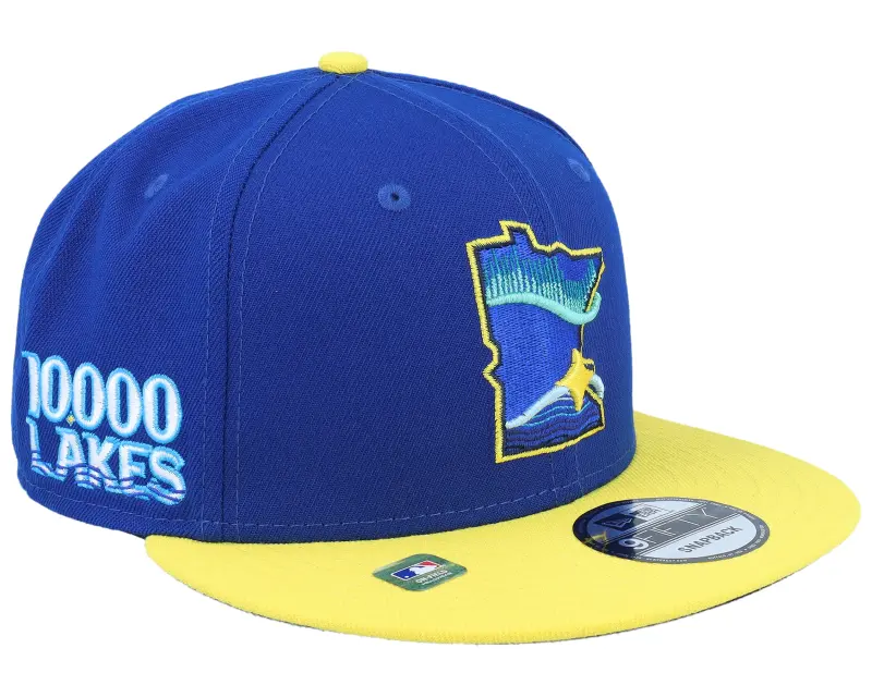 New Era Minnesota Twins MLB City Connect 9FIFTY Royal/Yellow Snapback online