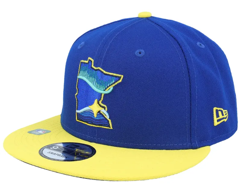 New Era Minnesota Twins MLB City Connect 9FIFTY Royal/Yellow Snapback online