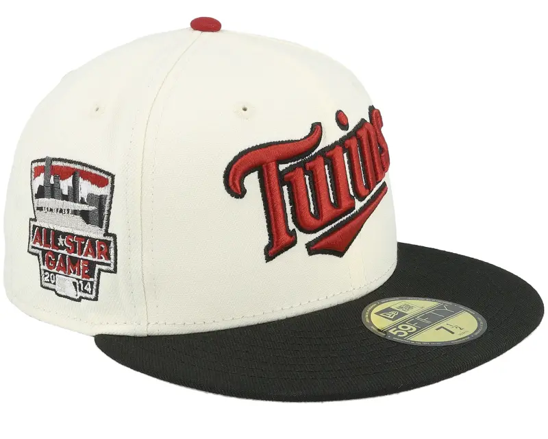 New Era Minnesota Twins Polka Dot 59FIFTY Cc Chrome/Black Fitted online