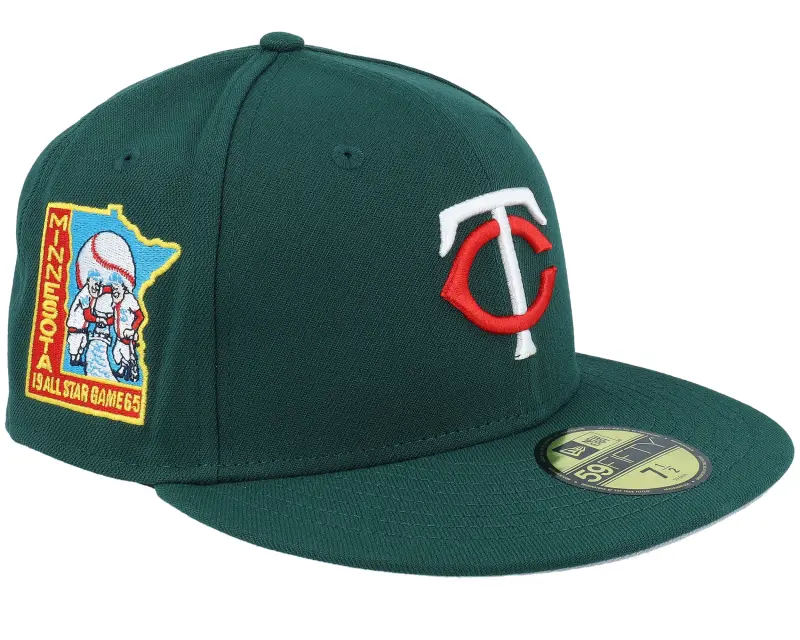 New Era Minnesota Twins Subtle Drip 59FIFTY All Star Game Dark Green/Grey Fitted online