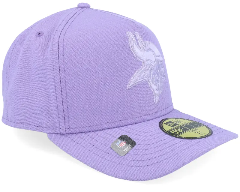 New Era Minnesota Vikings 59FIFTY Color Pack Pastel Purple A-frame Fitted online