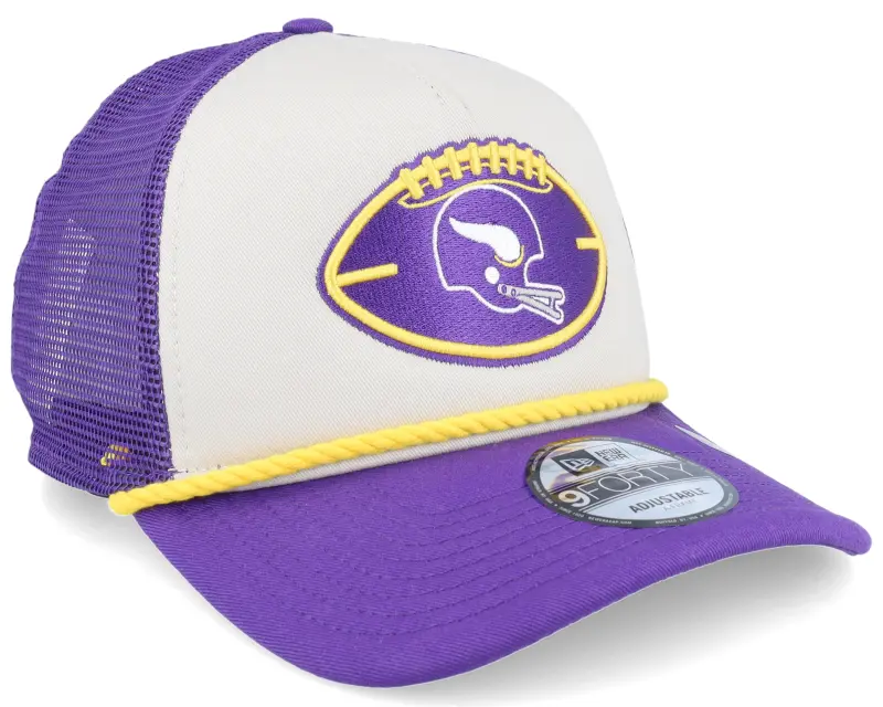 New Era Minnesota Vikings Nfl24 Sideline His 9FORTY A-frame Trucker online