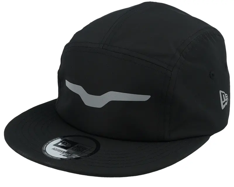 New Era Moto Guzzi Reflective Camper Black 5-panel online