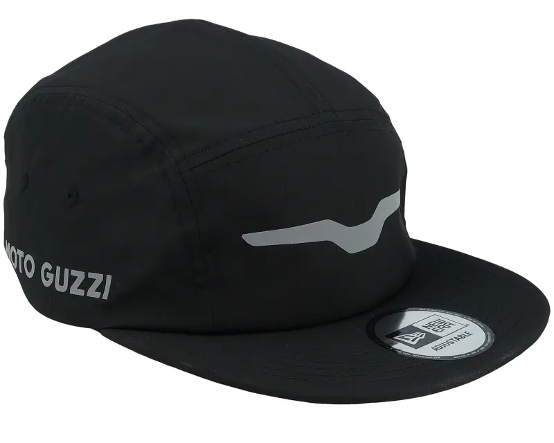 New Era Moto Guzzi Reflective Camper Black 5-panel online
