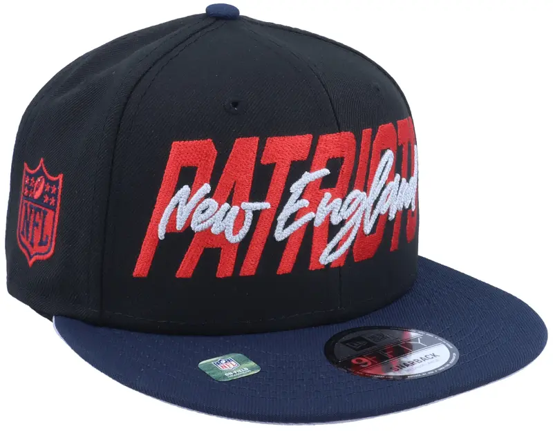 New Era New England Patriots NFL22 Draft Em9FIFTY Black/Navy Snapback online