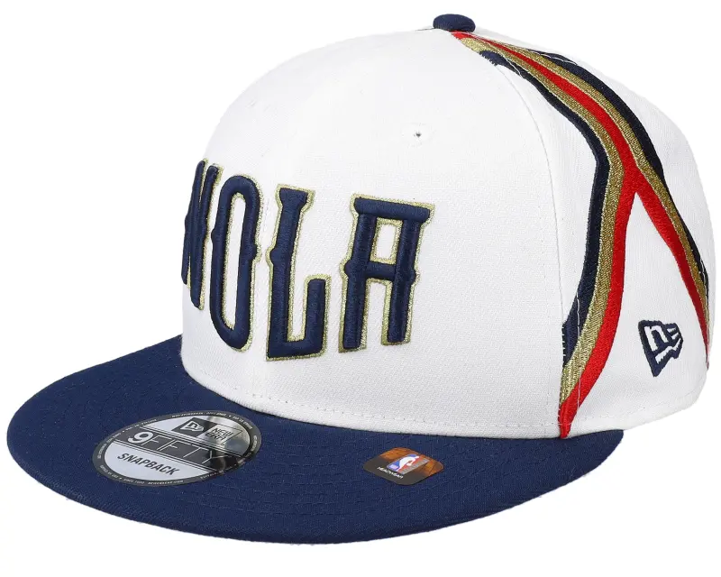 New Era New Orleans Pelicans Nba21 City Off 9FIFTY White/Navy Snapback online