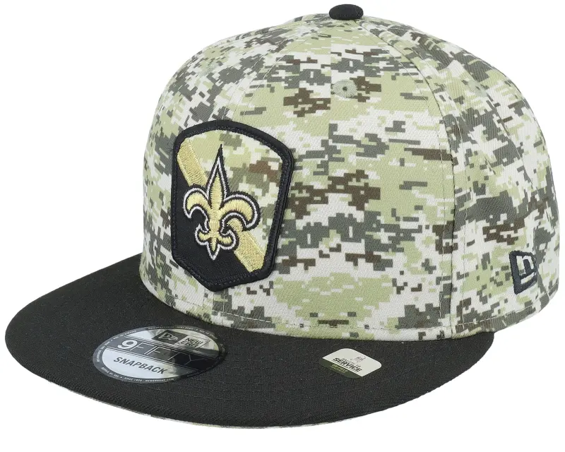 New Era New Orleans Saints 9FIFTY NFL Salute To Service 23 Camo Snapback online