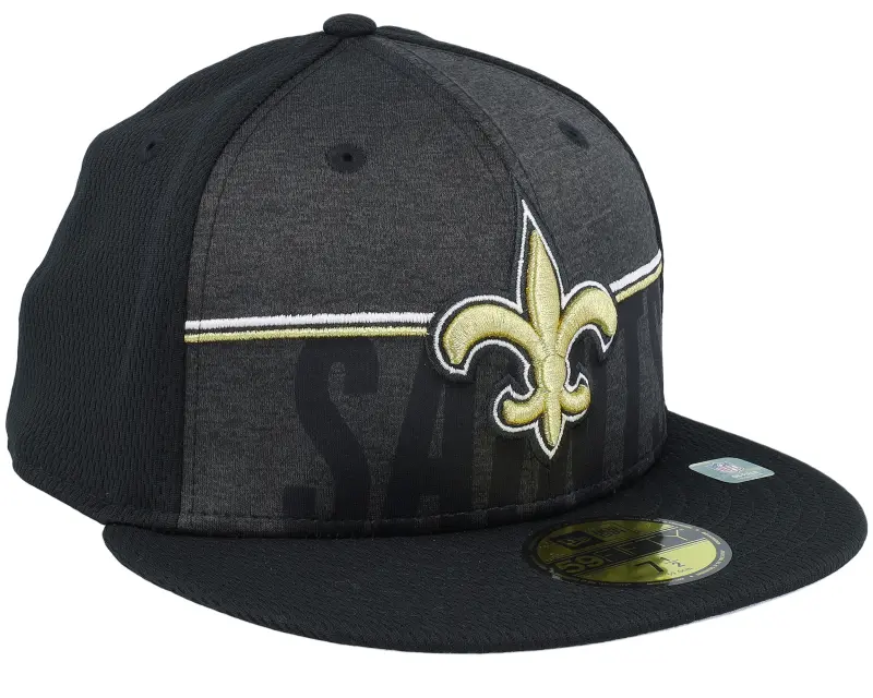 New Era New Orleans Saints 9FIFTY NFL Training 23 Black Fitted online