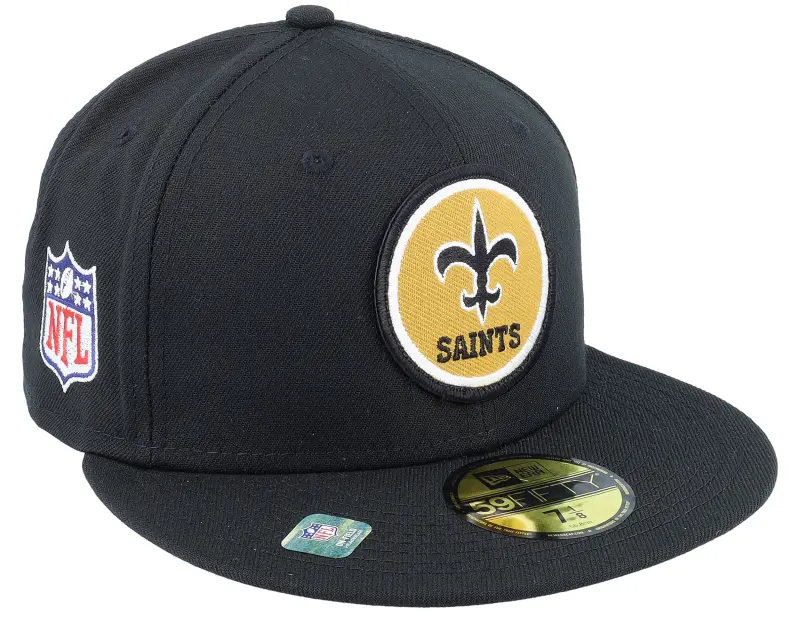 New Era New Orleans Saints NFL22 Sideline Historic 59FIFTY Black Fitted online