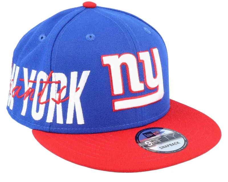 New Era New York Giants 9FIFTY Sidefont Royal/Red Snapback online