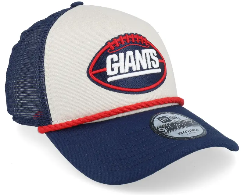New Era New York Giants Nfl24 Sideline His 9FORTY Stone/Navy A-frame Trucker online