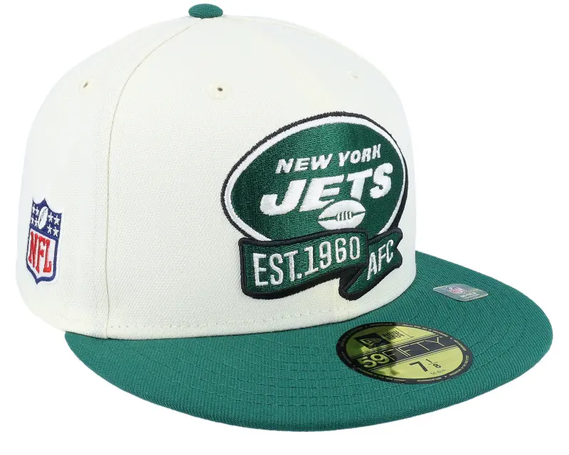 New Era New York Jets NFL22 Sideline 59FIFTY White/Green Fitted online