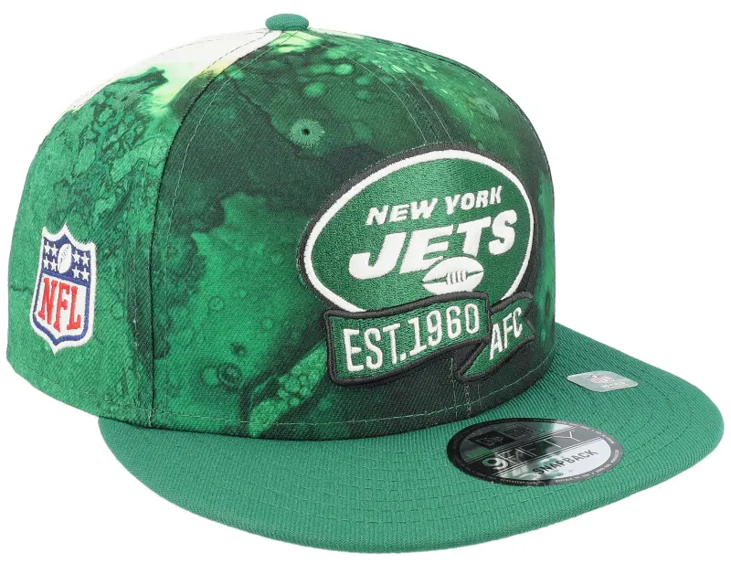 New Era New York Jets NFL22 Sideline Ink 9FIFTY Green Snapback online