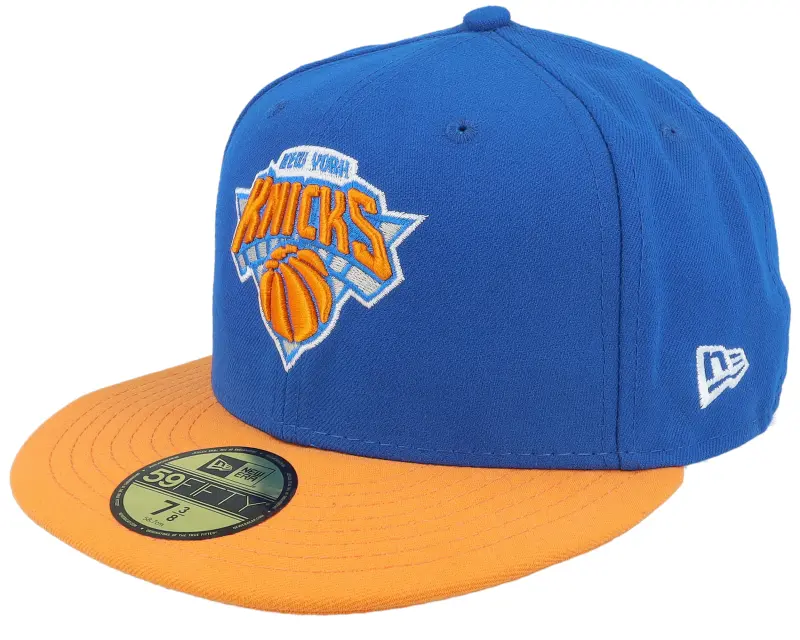 New Era New York Knicks Basic 59Fifty Blue/Orange Fitted online