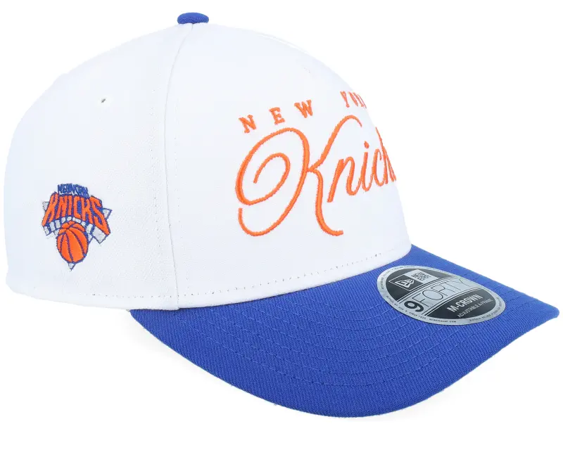 New Era New York Knicks NBA Draft 9FORTY M-Crown White/Royal A-Frame Adjustable online