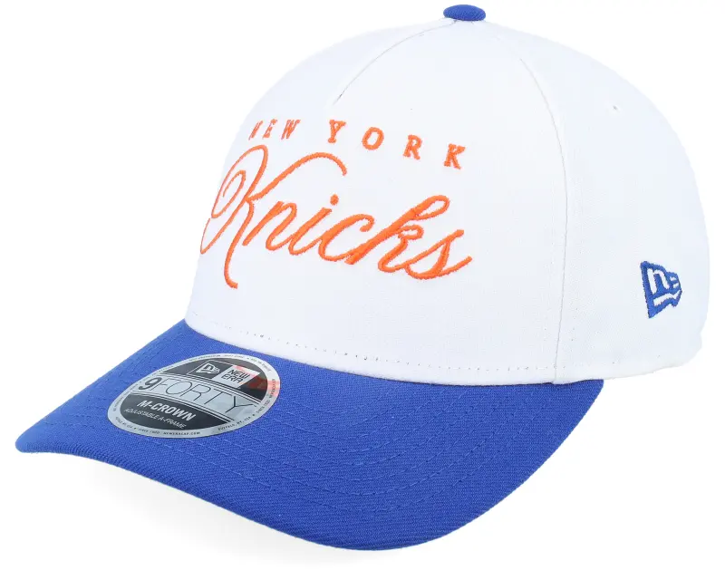 New Era New York Knicks NBA Draft 9FORTY M-Crown White/Royal A-Frame Adjustable online