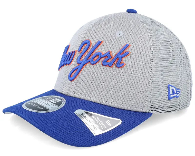 New Era New York Mets MLB Batting Practice 9SEVENTY Grey/Royal Trucker online