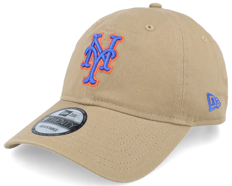 New Era New York Mets MLB Core Classic 9TWENTY Khaki Dad Cap online