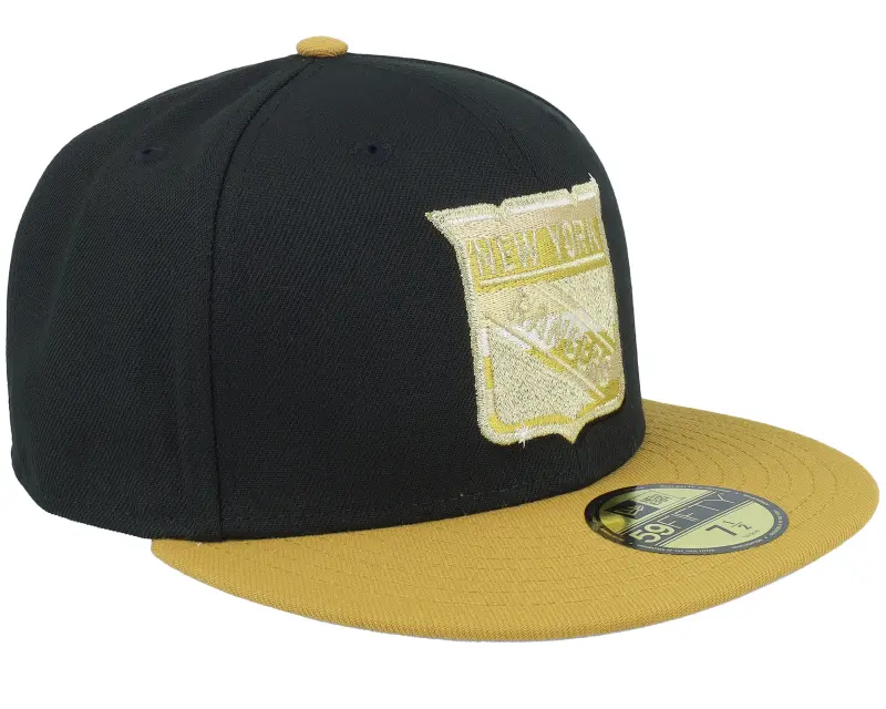 New Era New York Rangers 59FIFTY Day Black/Gold Yellow Fitted online