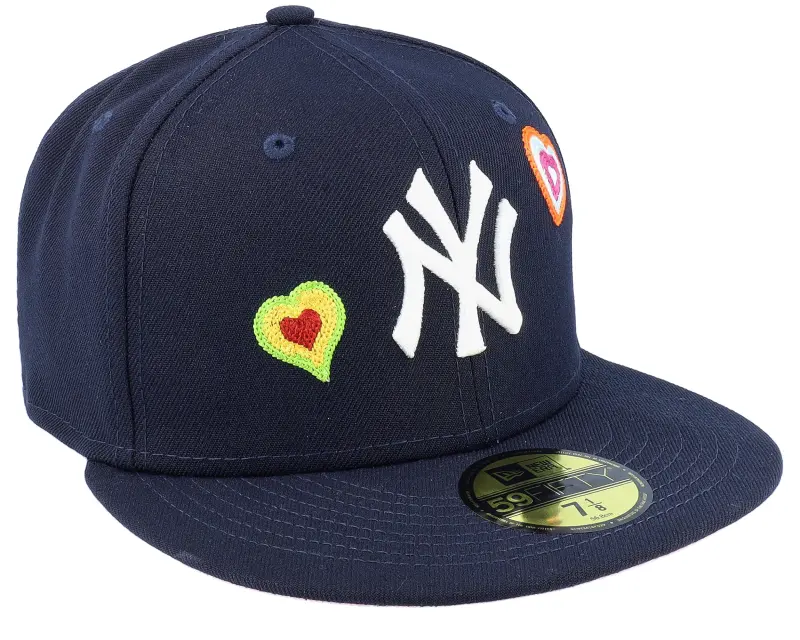 New Era New York Yankees 59FIFTY Chainstitchheart Navy Fitted online