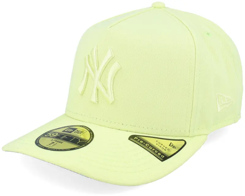 New Era New York Yankees 59FIFTY Color Pack Pastel Yellow A-frame Fitted online