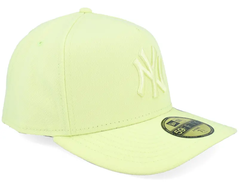 New Era New York Yankees 59FIFTY Color Pack Pastel Yellow A-frame Fitted online