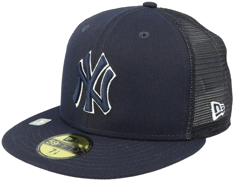New Era New York Yankees 59FIFTY MLB Spring Training 23 Navy Mesh Fitted online