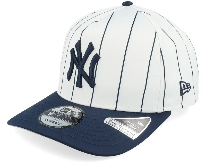 New Era New York Yankees 9FIFTY Satin Pinstripe White/Navy A-Frame Adjustable online
