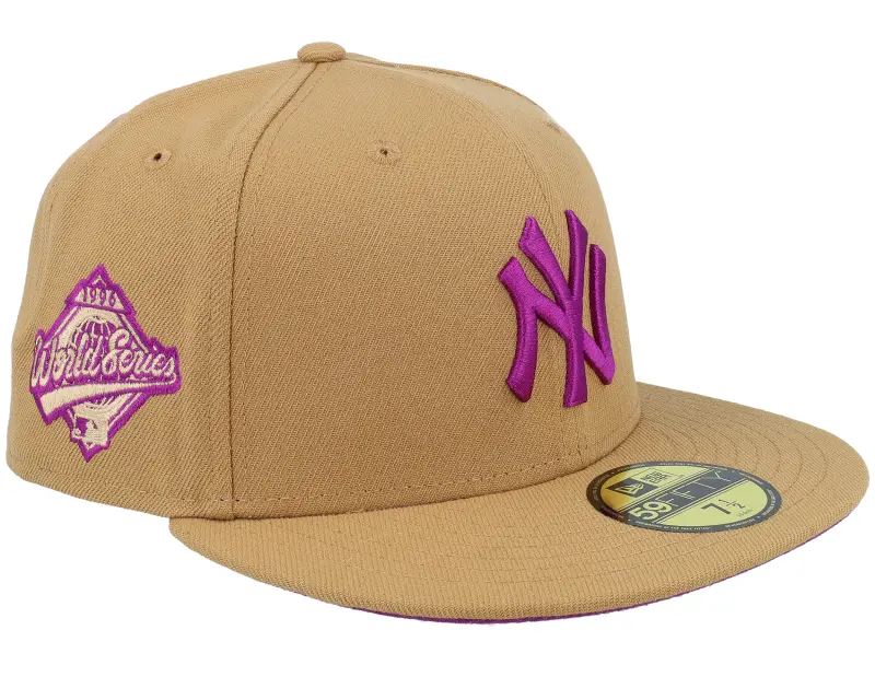 New Era New York Yankees Desert Bloom 59FIFTY World 96 World Seires Wheat/Uv Spark Grape Fitted online