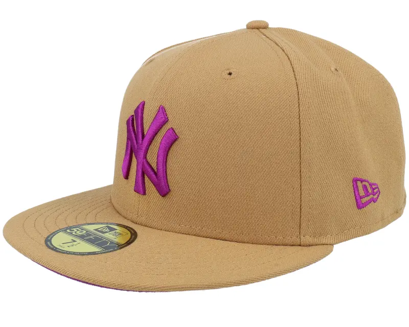 New Era New York Yankees Desert Bloom 59FIFTY World 96 World Seires Wheat/Uv Spark Grape Fitted online