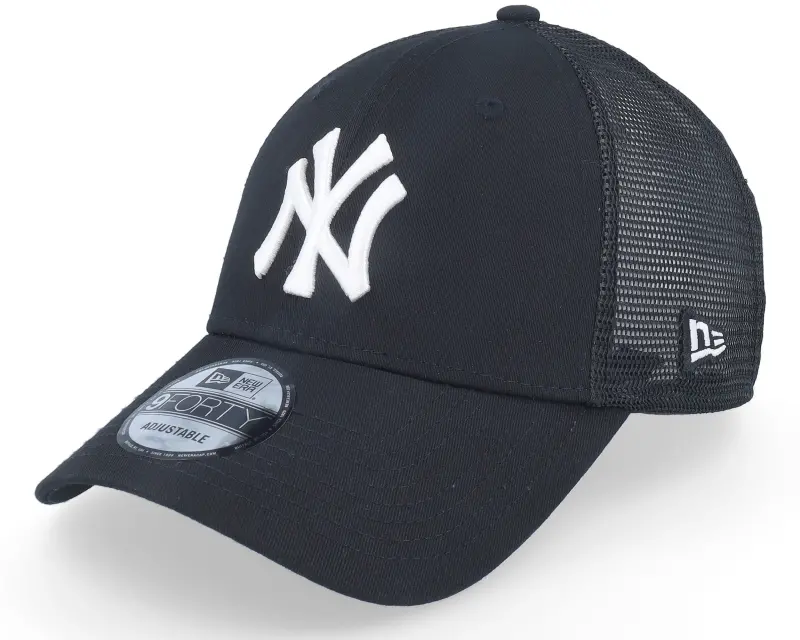 New Era New York Yankees Home Field 9FORTY Black/White Trucker online